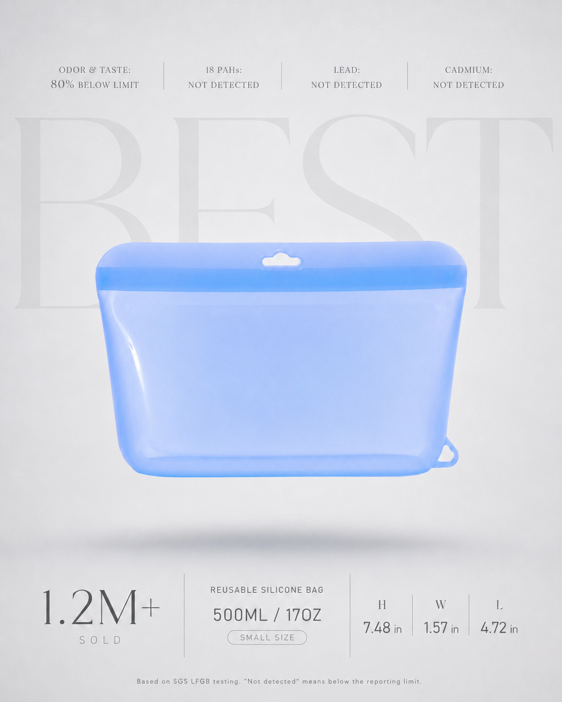 Reusable Silicone Bag